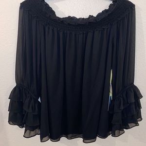 CeCe half sleeve blouse
